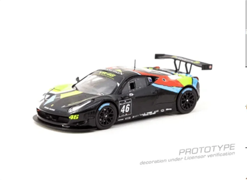 Tarmac Works 1:64 458 Italia GT3 Blancpain Endurance Series 2012 MONZA Diecast Model Car