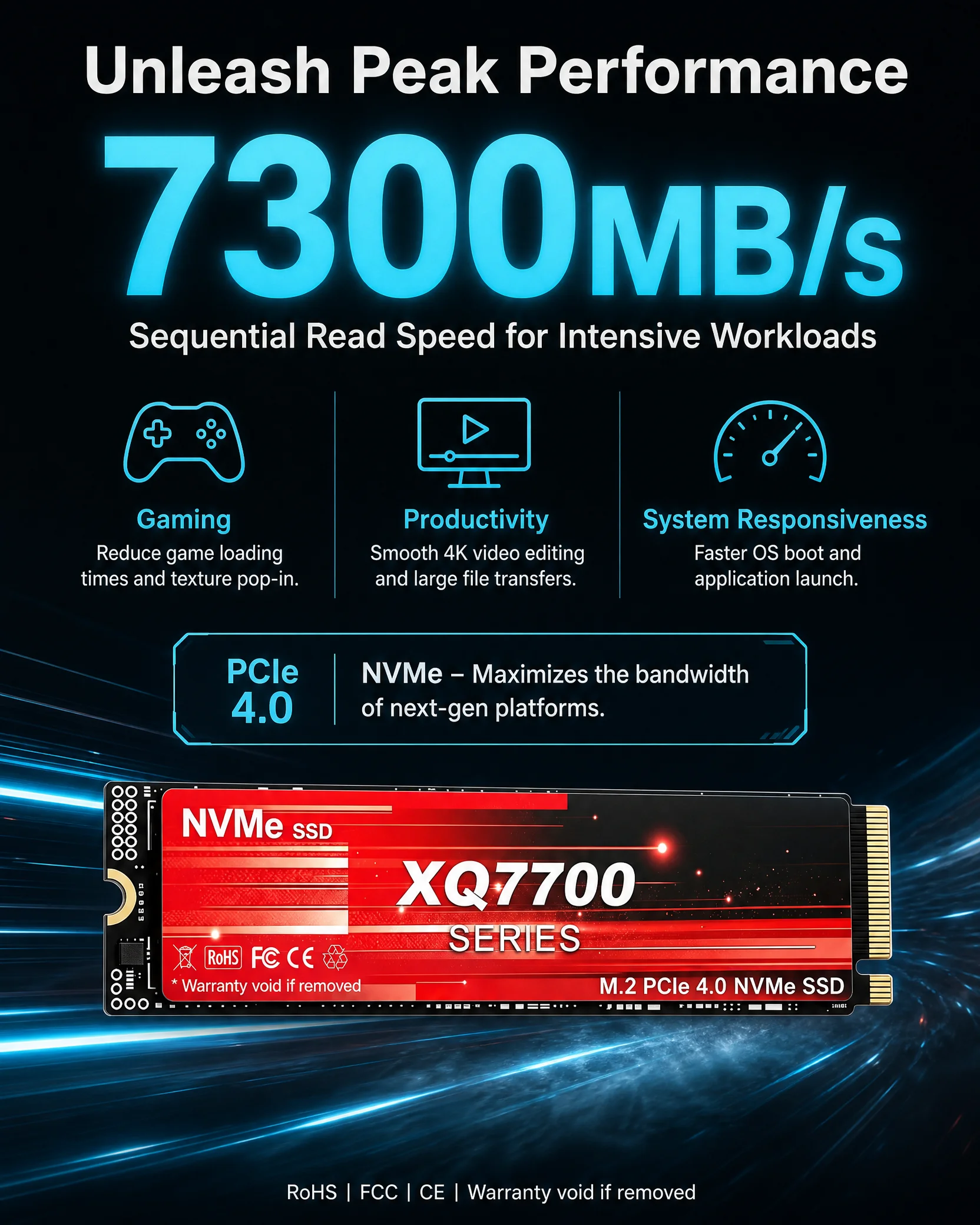 XQ7700 2TB 4TB M.2 PCIe 4.0 NV - M.2 Nvme 4Tb Pcie 4.0 Ssd 리뷰 및 가격