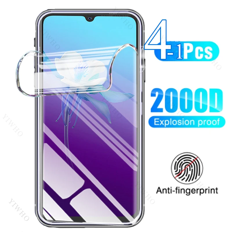 4-1psc Front Safety Hydrogel Film for Vivo V20 V 20 V2025 Screen Protectors Protective Clear Not Tempered Glass Transparent Film