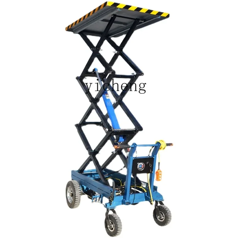 TQH Electric Lifting Platform Small Lift Hydraulic Hand Lift Car Climbing Car