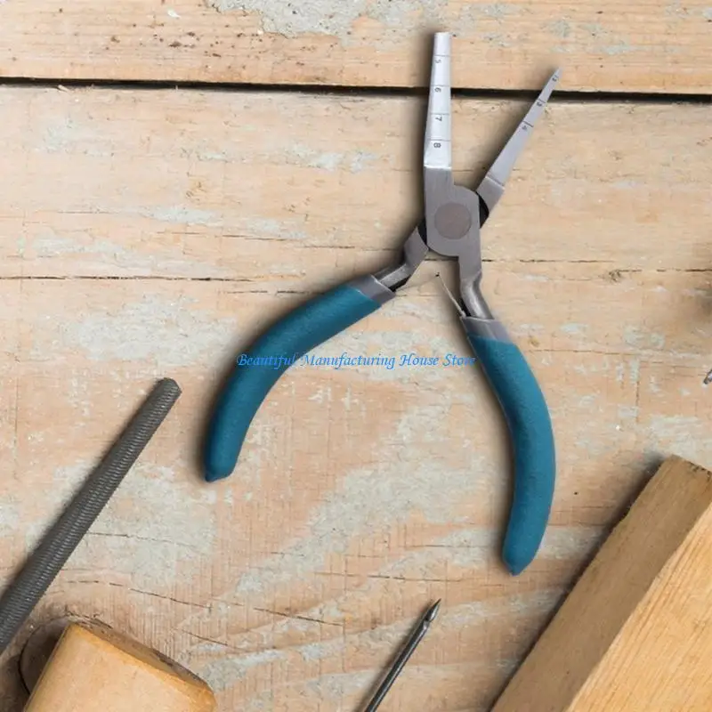 

E56A Set of 2 Jewelry Making Pliers Steel Jewelry Pliers Chain Nose Pliers Jewelry Making Needle Flat Nose Pliers for Jewelry