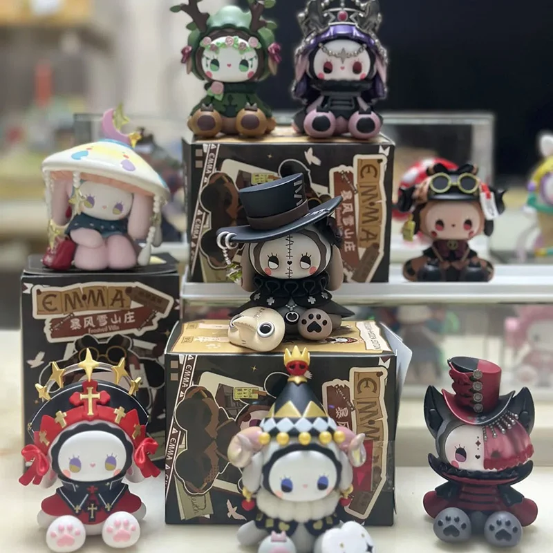 

В наличии Emma Secret Forest Frostveil Villa Series слепая коробка игрушки аниме фигурки милые куклы мультяшный декор Коллекционная модель подарки