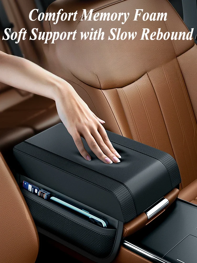 Armrest box height pad For Geely Monjaro Boyue L central control cover elbow support automotive accessories