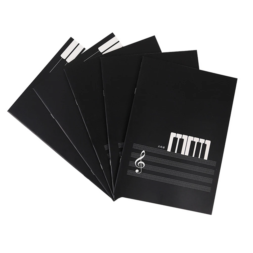 Piano Blank Music Stave Manuscript Writing Paper Book 16 Sheets Staff Notebook Staff Music Notebook Piano Blank Music Stave