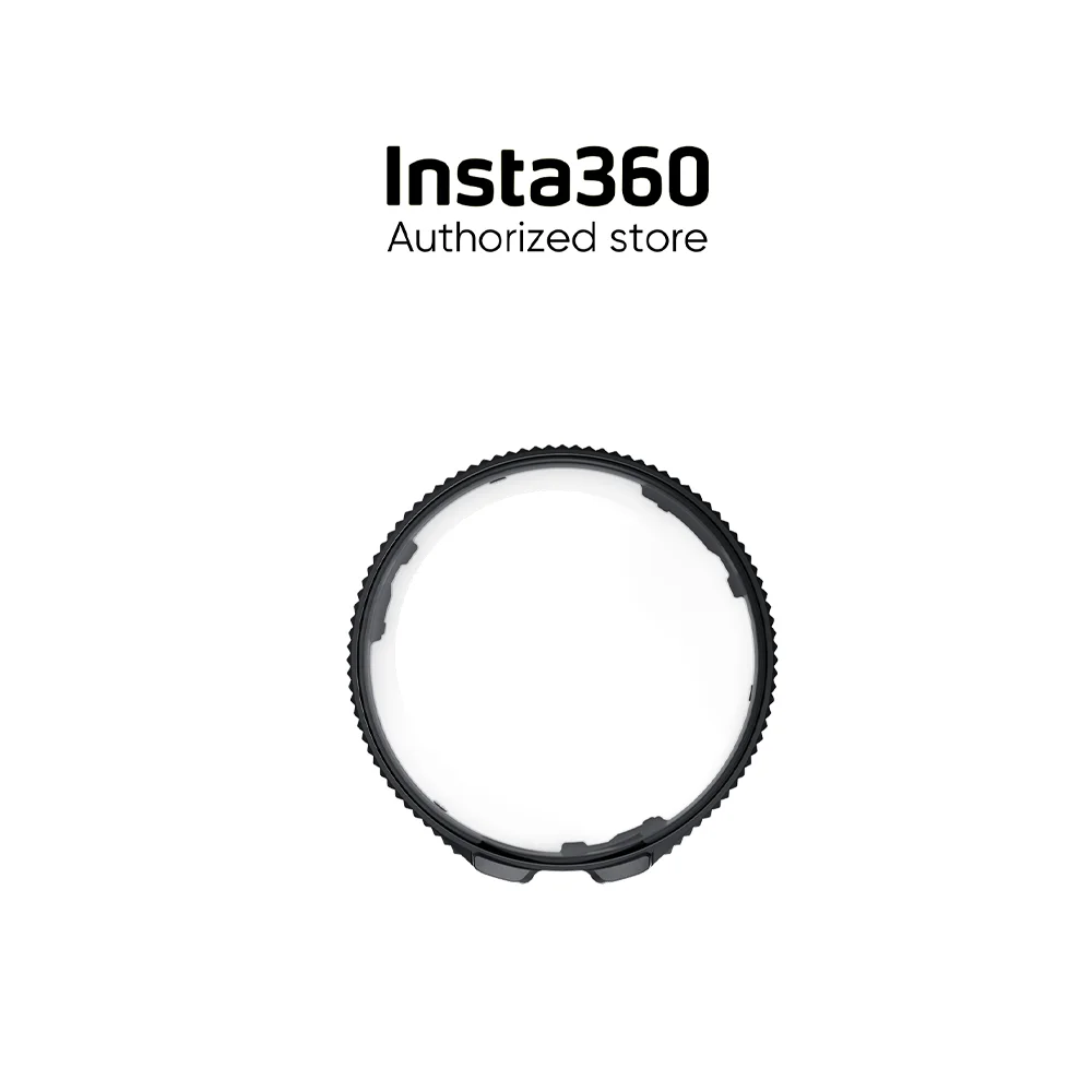 واقيات العدسات القياسية Insta360 X5 الرسمية والأصلية، ببساطة التواء للتثبيت والإزالة.