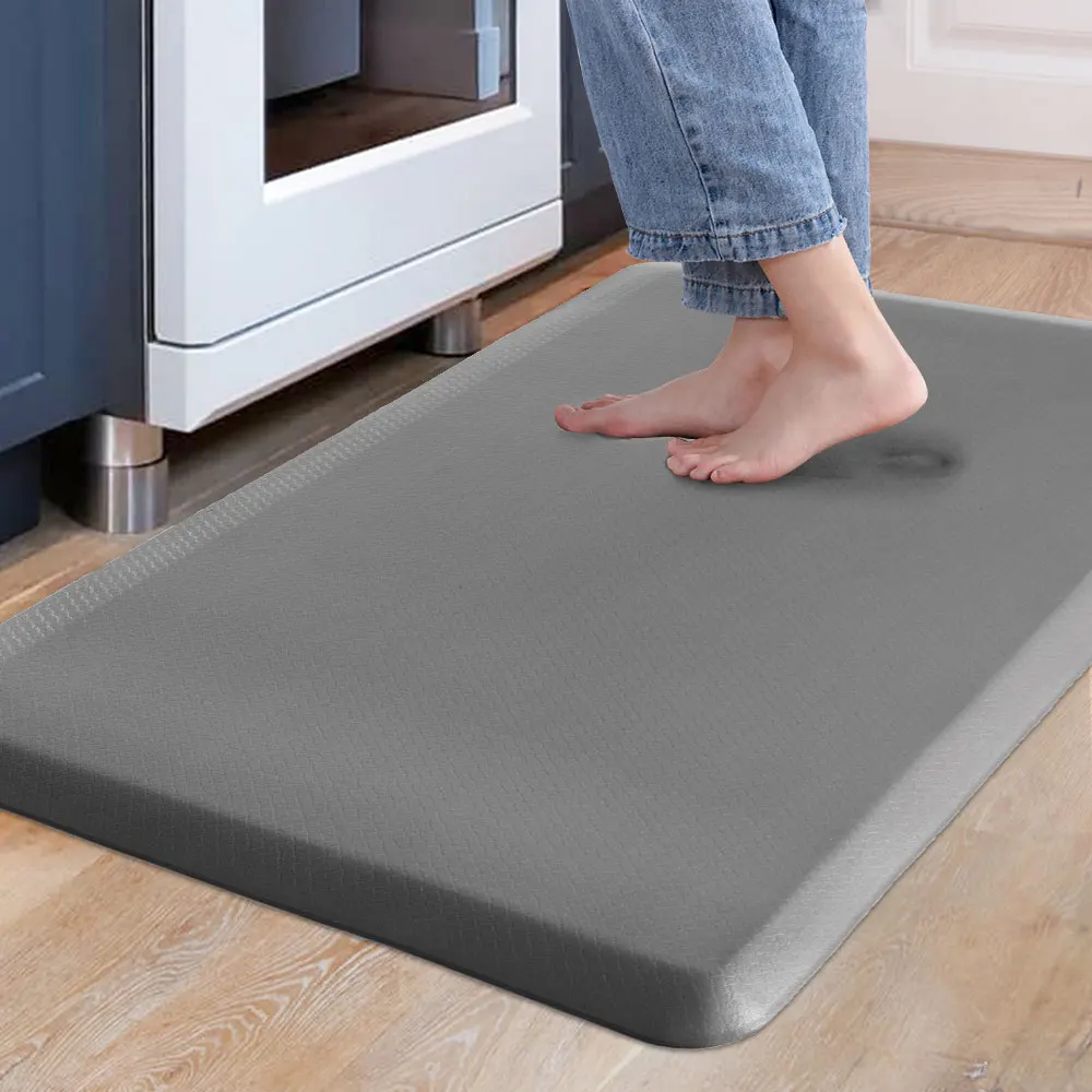 Anti-Fatigue Standing Mat, Kitchen Mat with PVC Waterproofing, Non-Slip Kitchen Rug