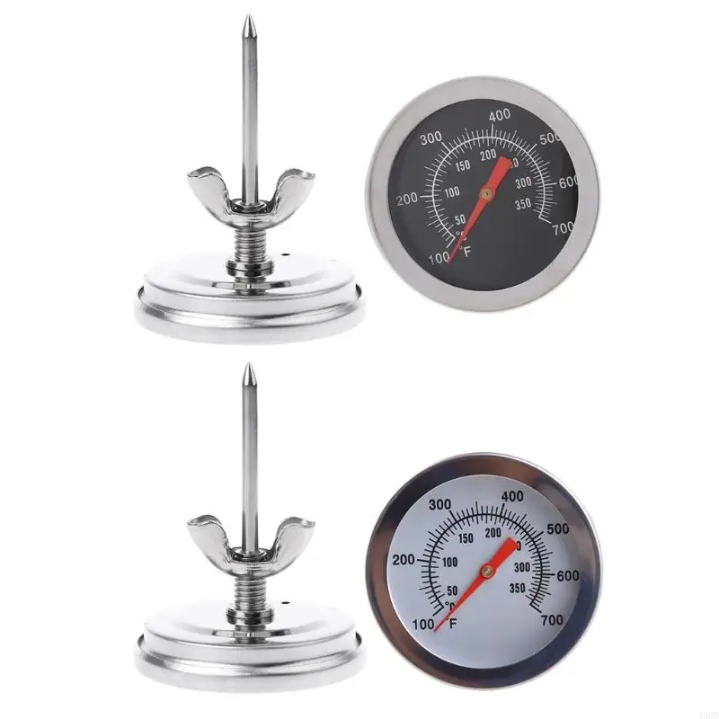 400D Oven Cooking Thermometer Large Dial Oven Thermometer Stainless Steel Instant Read Oven Thermometer Kitchen Baking