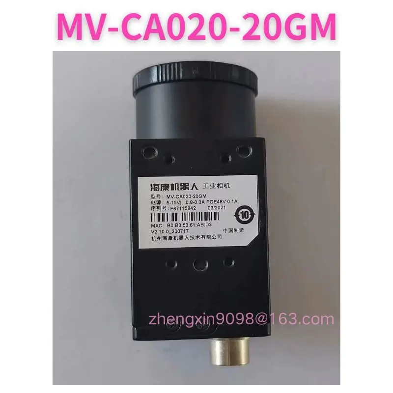 Used MV-CA020-20GM Industrial camera Functionally intact