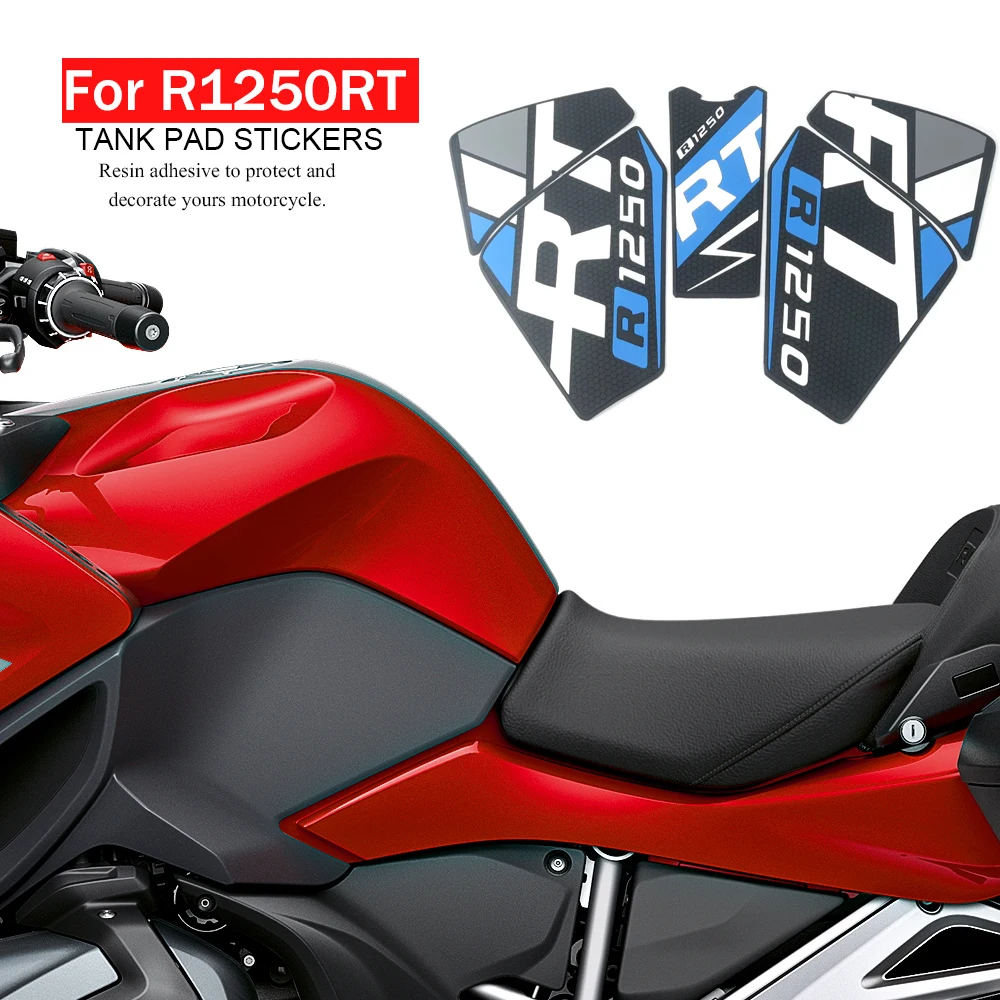 For BMW R1250RT R 1250 RT New Motorcycle Non-slip Side Fuel Tank Stickers Waterproof Pad Rubber Sticker