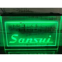 Sansui Home Theater Audio System LED Neon Sign-3D Carving Wall Art for Home,Room,Bedroom,Office,Farmhouse Decor