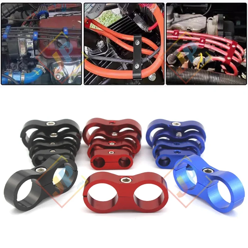 CAR SPARK PLUG WIRE CLAMP 39MM/45MM/50MM/58MM/66MM DIVIDER IGNITION CABLE CLAMP AUTO DECORATIVE ACCESSORIES