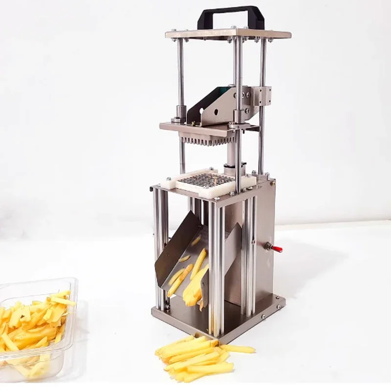 Multifunctionele elektrische frietjesmachine Commerciële huishoudelijke keuken Automatische chipsnijmachine - afbeelding 2