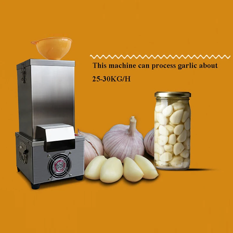 

Electric Garlic Peeler High Speed Efficient Multifunctional Small Garlic Separator Kitchen Tool for Quick Meal Prep