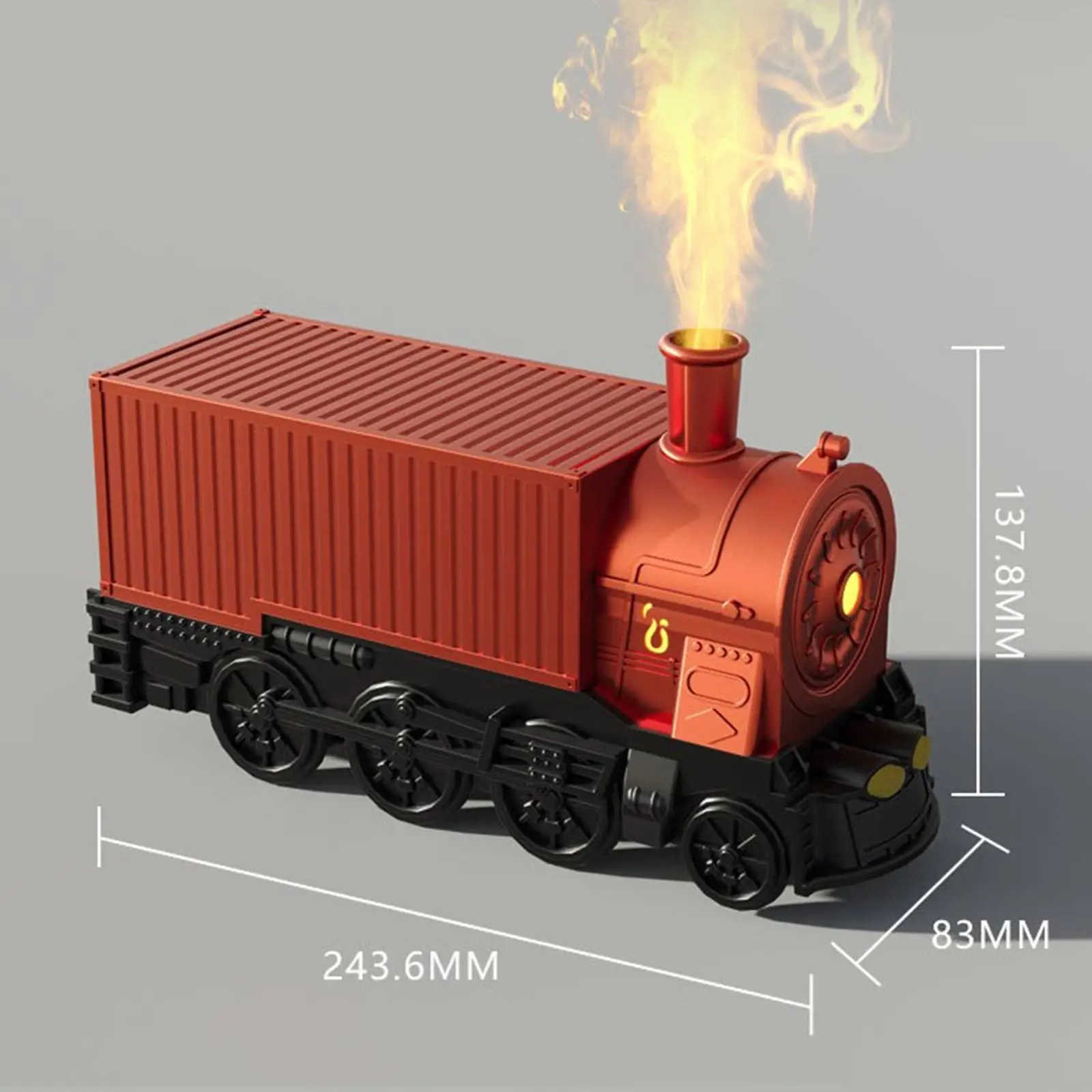 Train Essential Oil Diffusers Mist Humidifier Multipurpose Quiet Home Fragrance for Toilet SPA Working Sporting Reading Sleeping