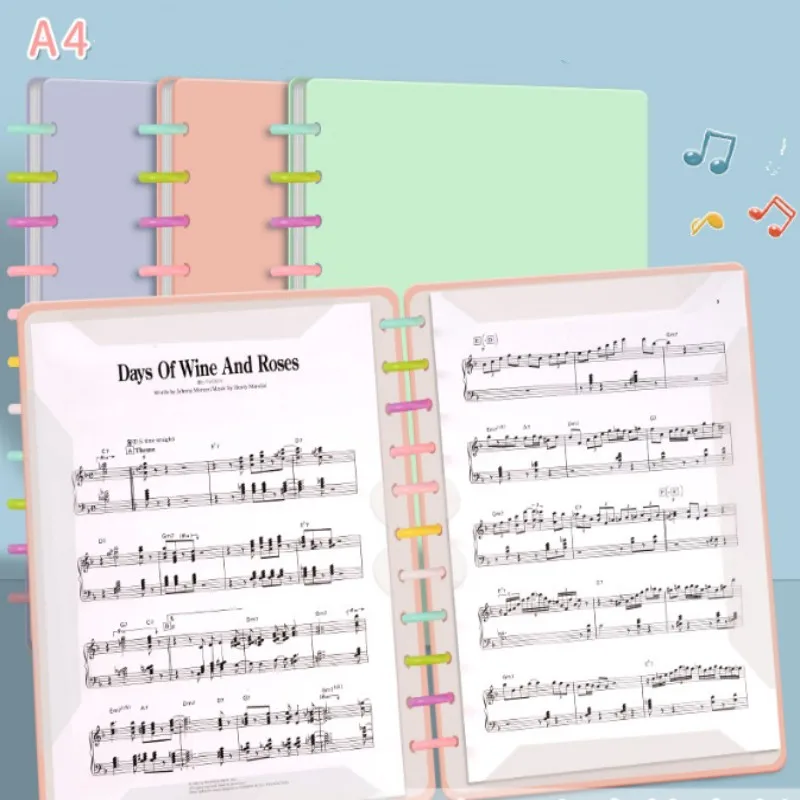 

New 30 Pages Multi-layer Music Folder File Plastic Budget Binder Filing Products Documents Bag A4 Piano Book Desk Organizer