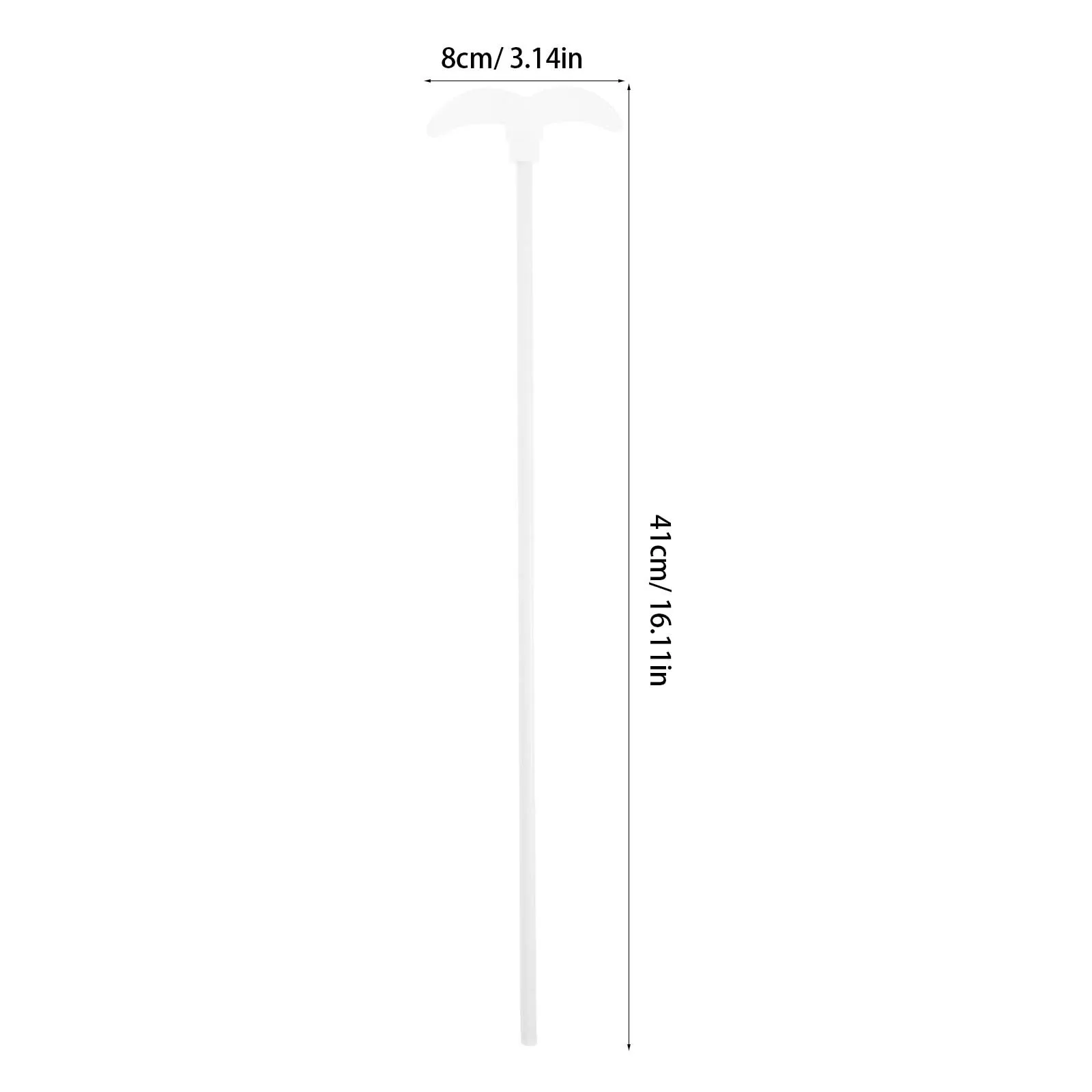 Ptfe Stirring Rod High Temperature Resistant Chemical Lab Mixer Stick For School Industry Laboratory Leakproof Anchor