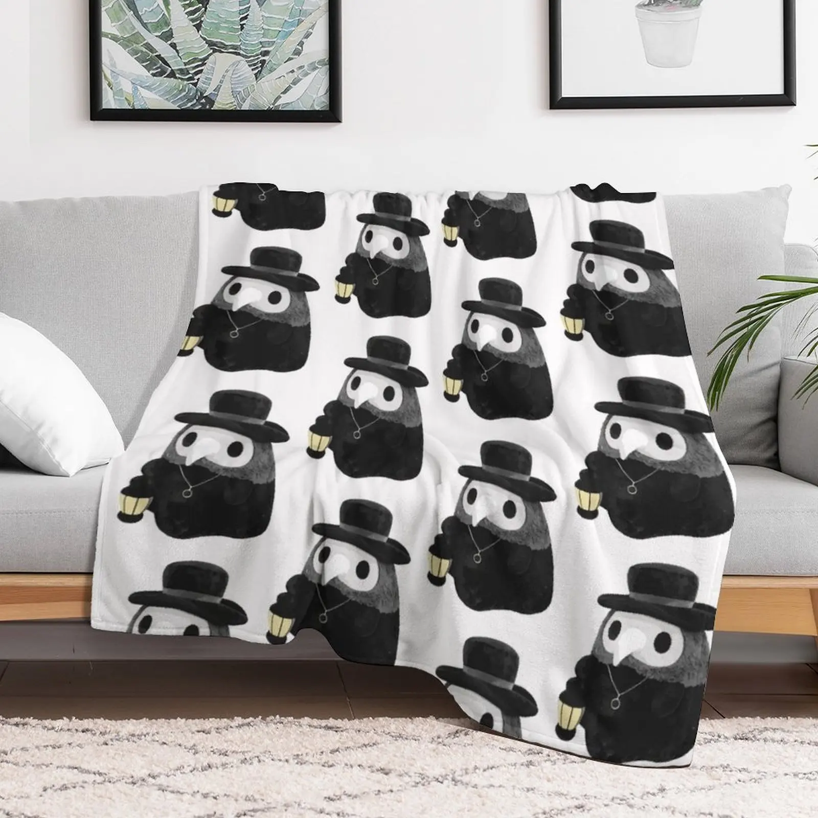 Lil plague doctor Throw Blanket christmas decoration Soft Big Sofa Quilt Blankets