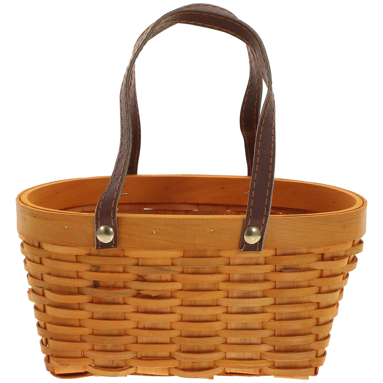 

Storage Baskets -Friendly Decorative Organizer For Home Garden With Handle Fruit Vegetable Egg