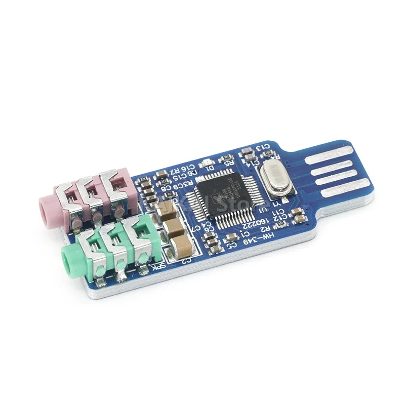 CM108 USB Drive Free Sound Card Laptop Computer External Sound Card Module - L059 New hot