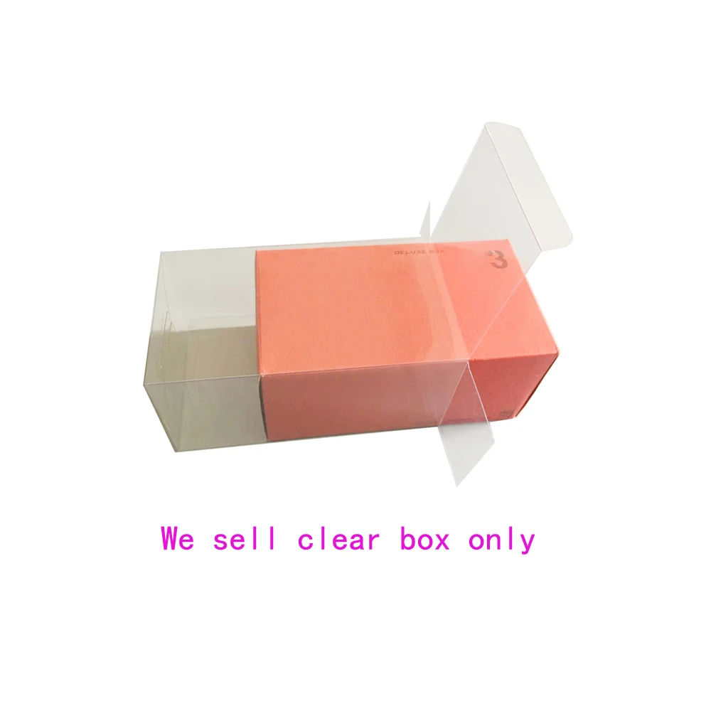 PET  plastic box  For  GBM  MOTHER 3  Limited Edition  Storage Box Transparent Display  Box