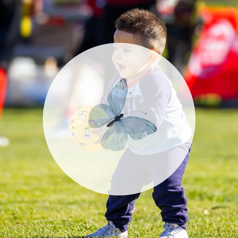 كرة قدم للأطفال، لعبة تعليمية صغيرة لكرة القدم، كرة ناعمة محمولة على شكل حيوانات كرتونية لممارسة التدريب الداخلي في الهواء الطلق #1