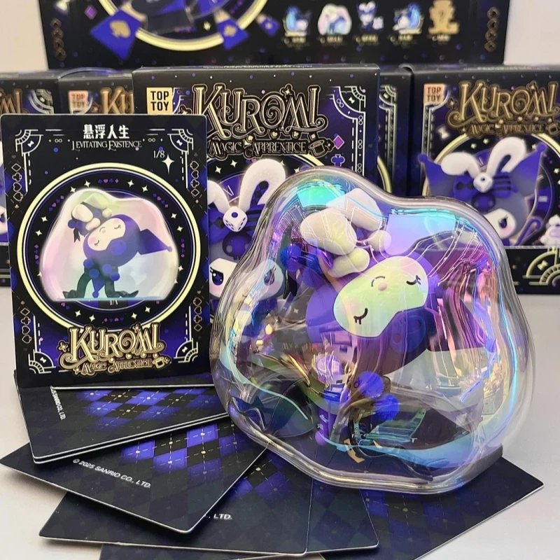 Genuine Sanrio Kuromi Magic Apprentice Series Blind Box Action Figure Dolls Surprise Mystery Box Ornament Collectible Girl Gifts