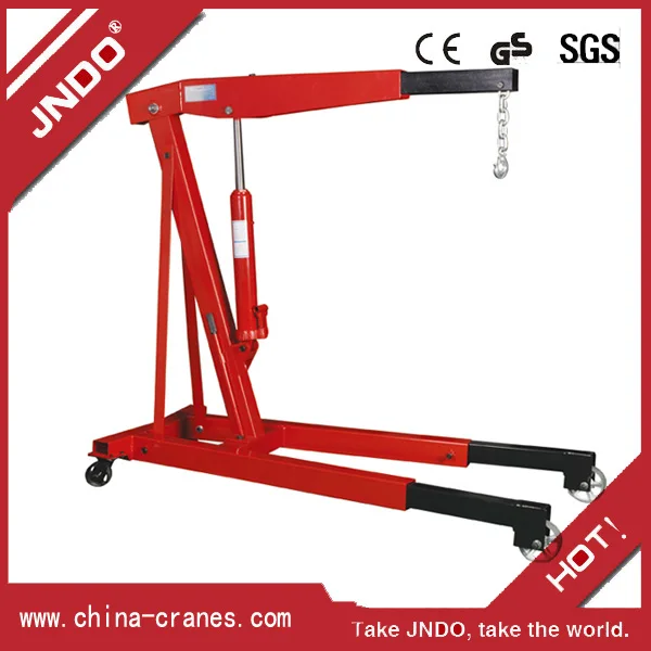 Fixed Hydraulic Crane 2T Used In Workshops, Docks, Ships And Warehouses For Heavy Load Hoisting.