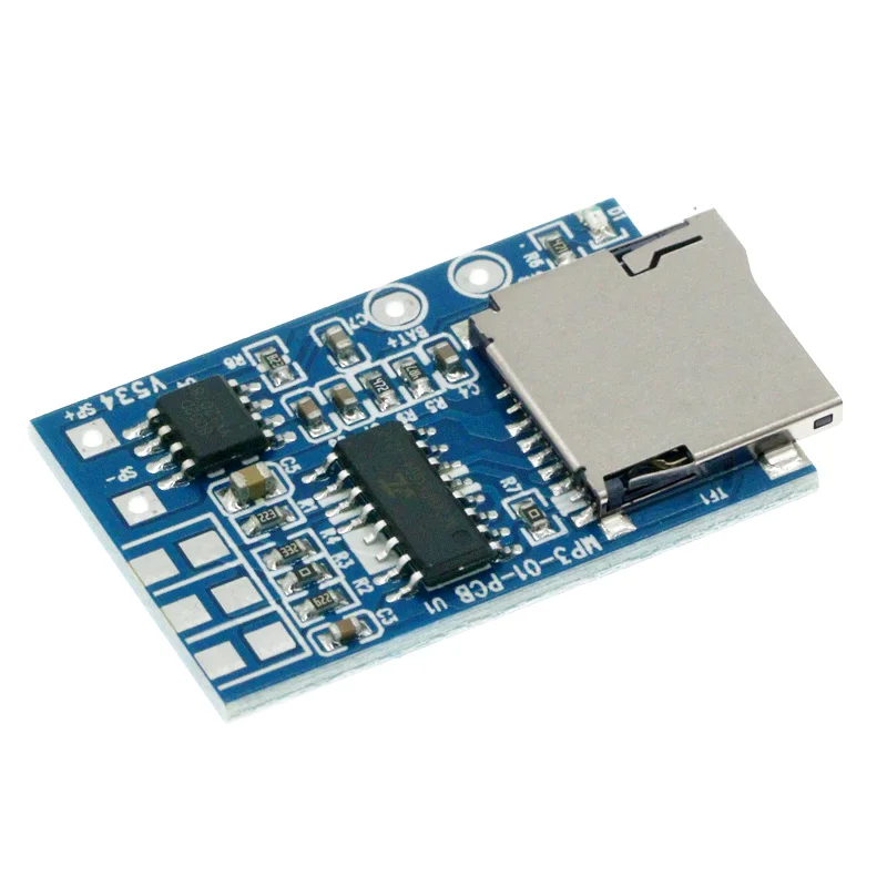 2W Mixed Mono TF Card MP3 Player Decoder Board Amplifier Module 3.7V/5V Power Support MP3 FM Radio USB Audio Mode image 4