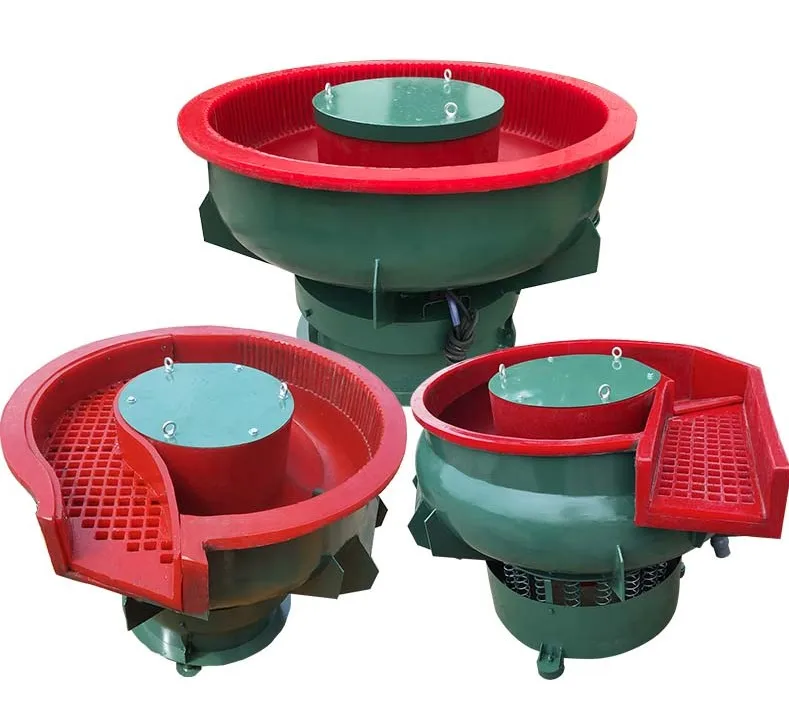 Stainless Steel Barrel Vibro Tumbler Bowl Shape Surface Metal Deburring Vibration Polishing Vibrator Vibratory Finishing Machine