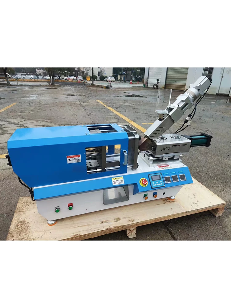 220V/110V 35g Horizontal Electric Injection Molding Machine 16T Injection Molding Machine Plastic USB Head Molding Machine