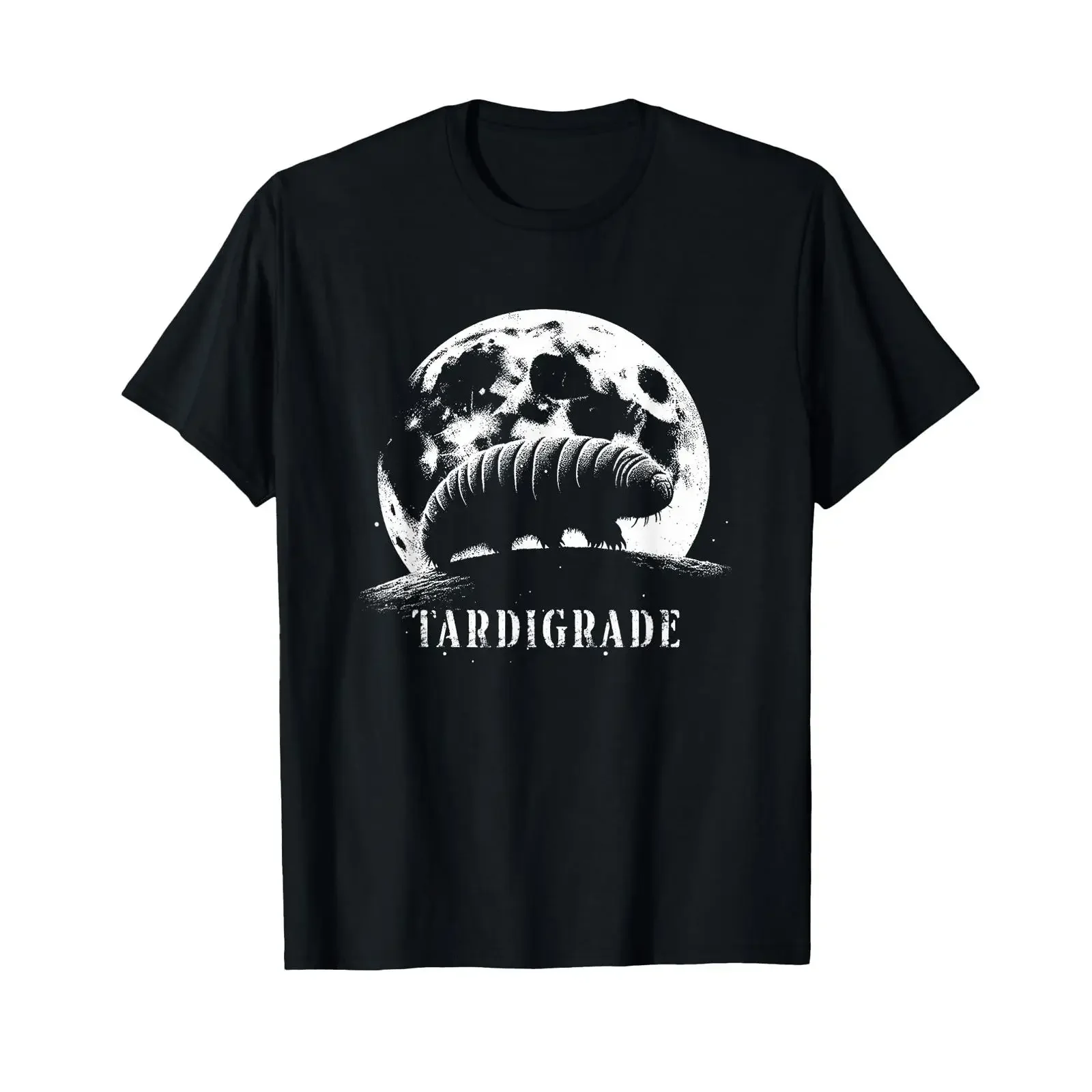 Tardigrade Vintage Microbiology Water Bear Lover T Shirt black vintage Washed Top For Everyday Wear Unisex designer clothes