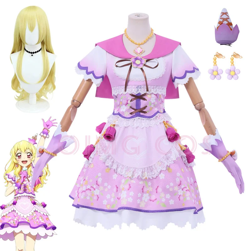 

Aikatsu Hoshimiya Ichigo Косплей Костюм Карнавальная форма Аниме Костюмы на Хэллоуин Игра Женщины