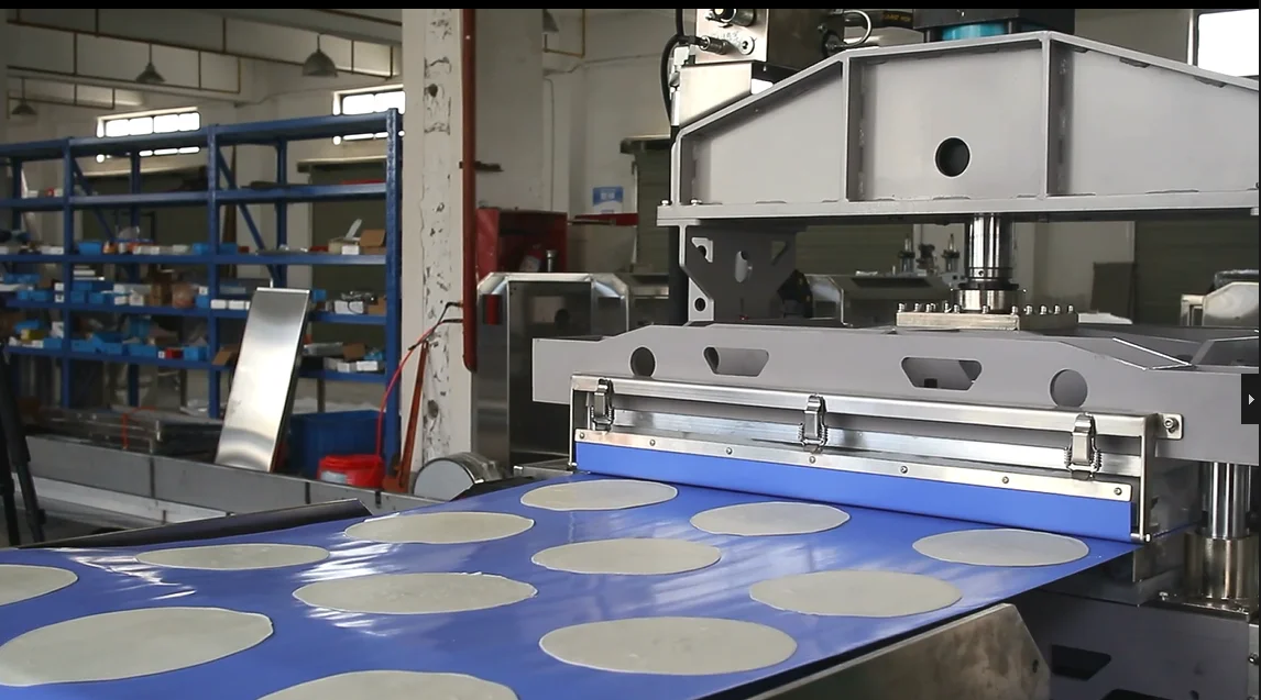 Taco Forming Machine Burrito Maker Tortillas Making Machine