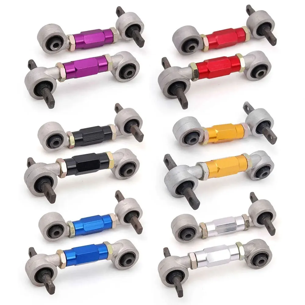 Aluminum Suspension Camber Arm, Adjustable Rear Camber Arm Kit Multiple Colors for Civic EK EG 96-00