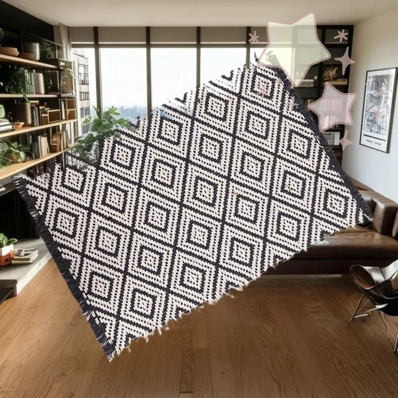 1:12 casa de bonecas modelo em miniatura brinquedo tapete cobertor móveis casa modelo decoração brinquedo casa boneca acessórios