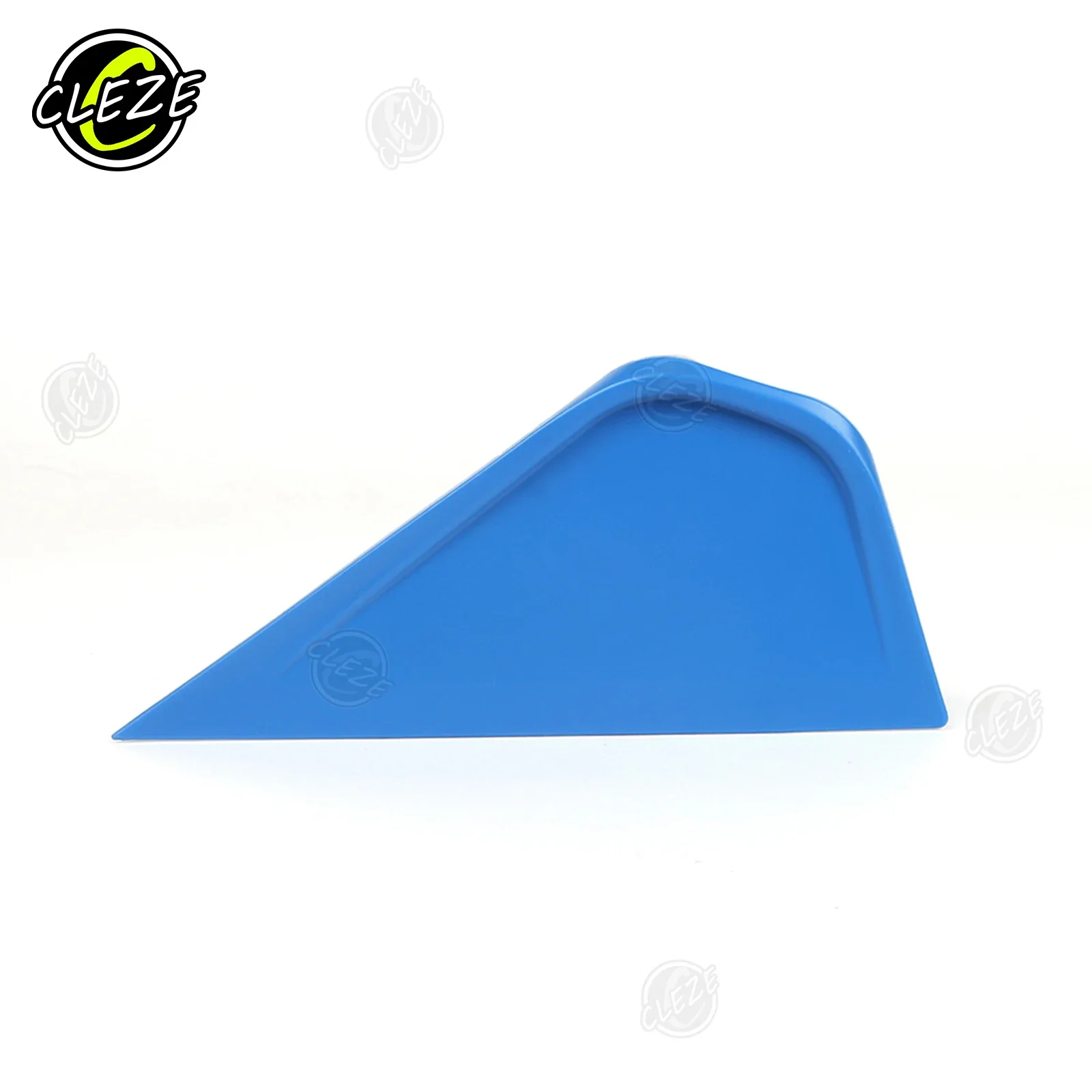 CLEZE 5PCS Blue Plastic Soft Squeegee Window Tint Tools Car Film Installation Vinyl Wrap PPF Cleaning Scraper Tool Set
