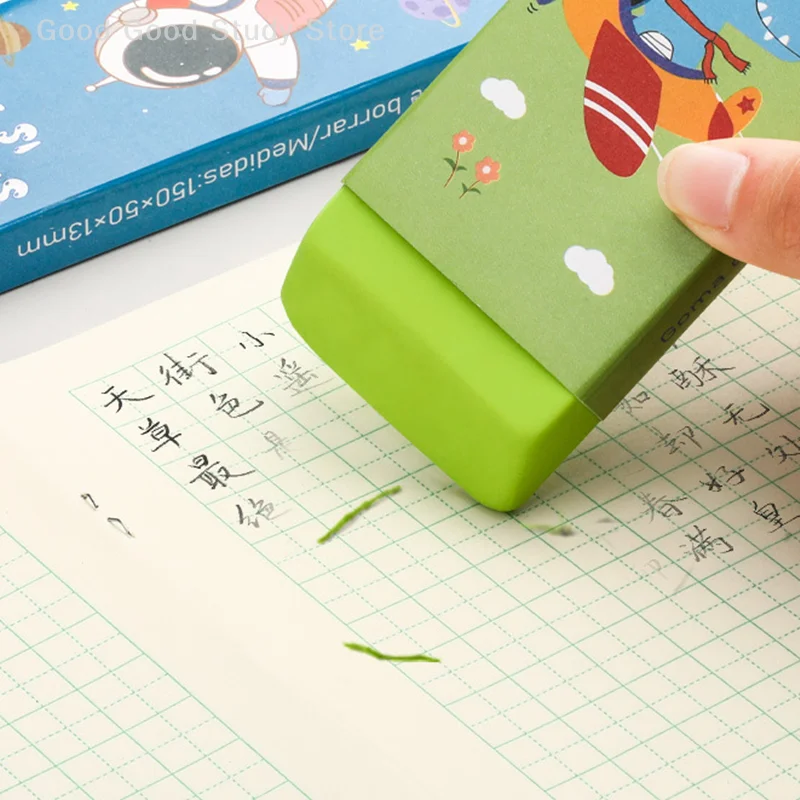 Gomma da cancellare enorme per cartoni animati Gomma da matita a blocchi super grande senza lasciare segni Gomma da cancellare per pittura artistica per studenti di astronauti/dinosauro