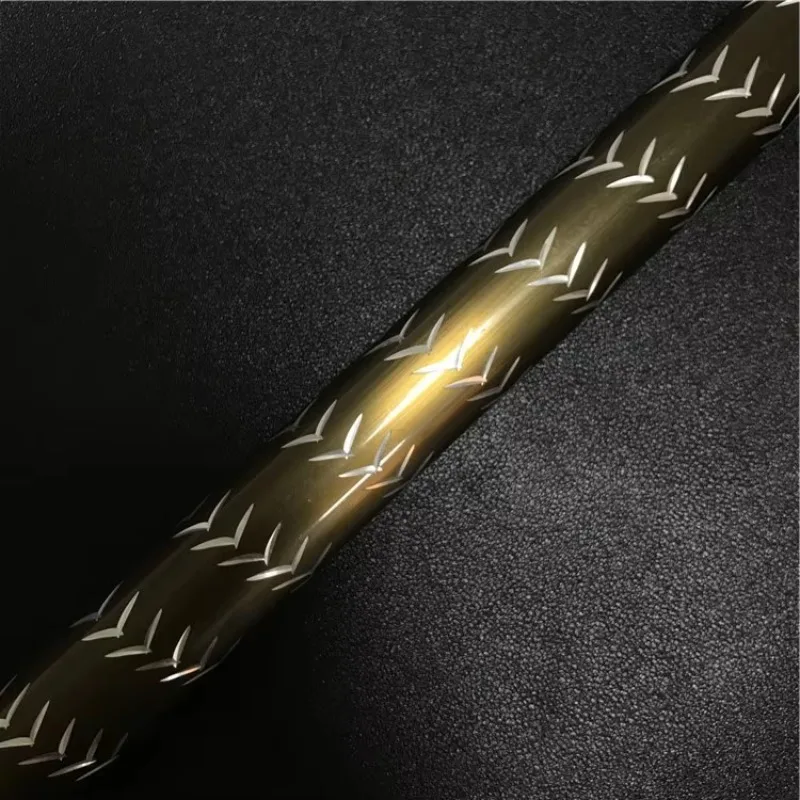 Custom Engraved Round Cheap Curtain Rod Track Aluminum Shower Curtain Rod