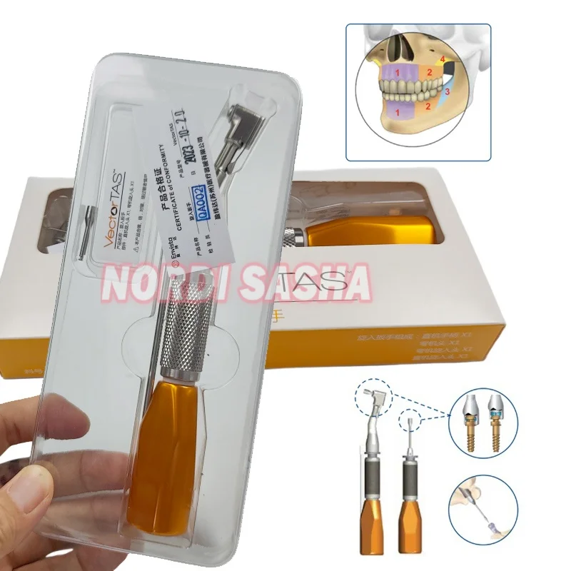 1 Set Dental Vector TAS Anchor Screw Temporary Anchorage System Modular Driver Model 601-0007 Orthodontic Screw driver Wrench