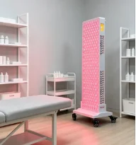 

Full Body Red Light Therapy Device Near Infrared LED Heating Lamp Floor Standing Physiotherapy Lamp for Body Pain Relief