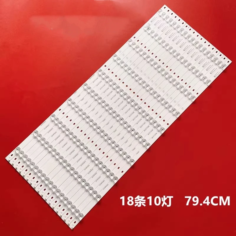 

LED Backlight strip 10 lamp for U70MAX LED70S8000U LS70AL88U62 U70H3 LS70A31 3P70P5(70P1) 004 3P70P5005(70P1)-A0 0370P5003