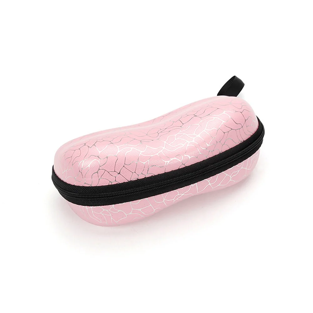 กล่องใส่แว่นตาหนังพกพาสำหรับผู้หญิงและผู้ชาย กล่องแว่นตาแบบมีซิป กล่องป้องกันแว่นตา กล่องใส่แว่นตาแข็ง อุปกรณ์เสริมสำหรับแว่นตา