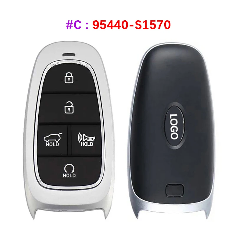 Оригинальная Печатная Плата Smart Key для Hyundai Santa Fe 2021 Remote 95440-S1510 95440-S1530 95440-S1540 95440-S1560 95440-S1570 433Mhz