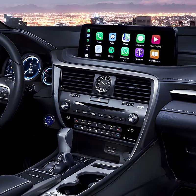 Wireless Carplay Android Auto For Lexus RX450 NX ES UX With Mirror Link Airplay siri GPS Wifi Car Radio Aftermarket Camera IPAS