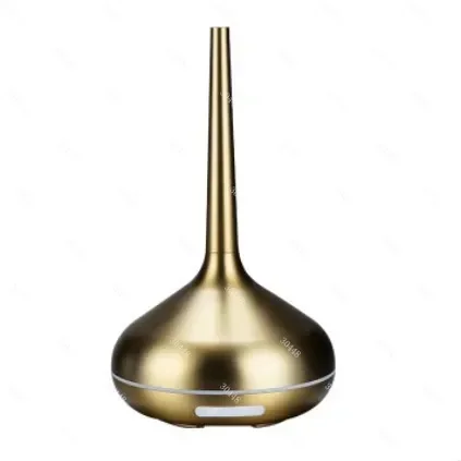 Gold Plated Copper Ultrasonic Aroma Diffuser Humidifier USB for Home and Bar Atmosphere