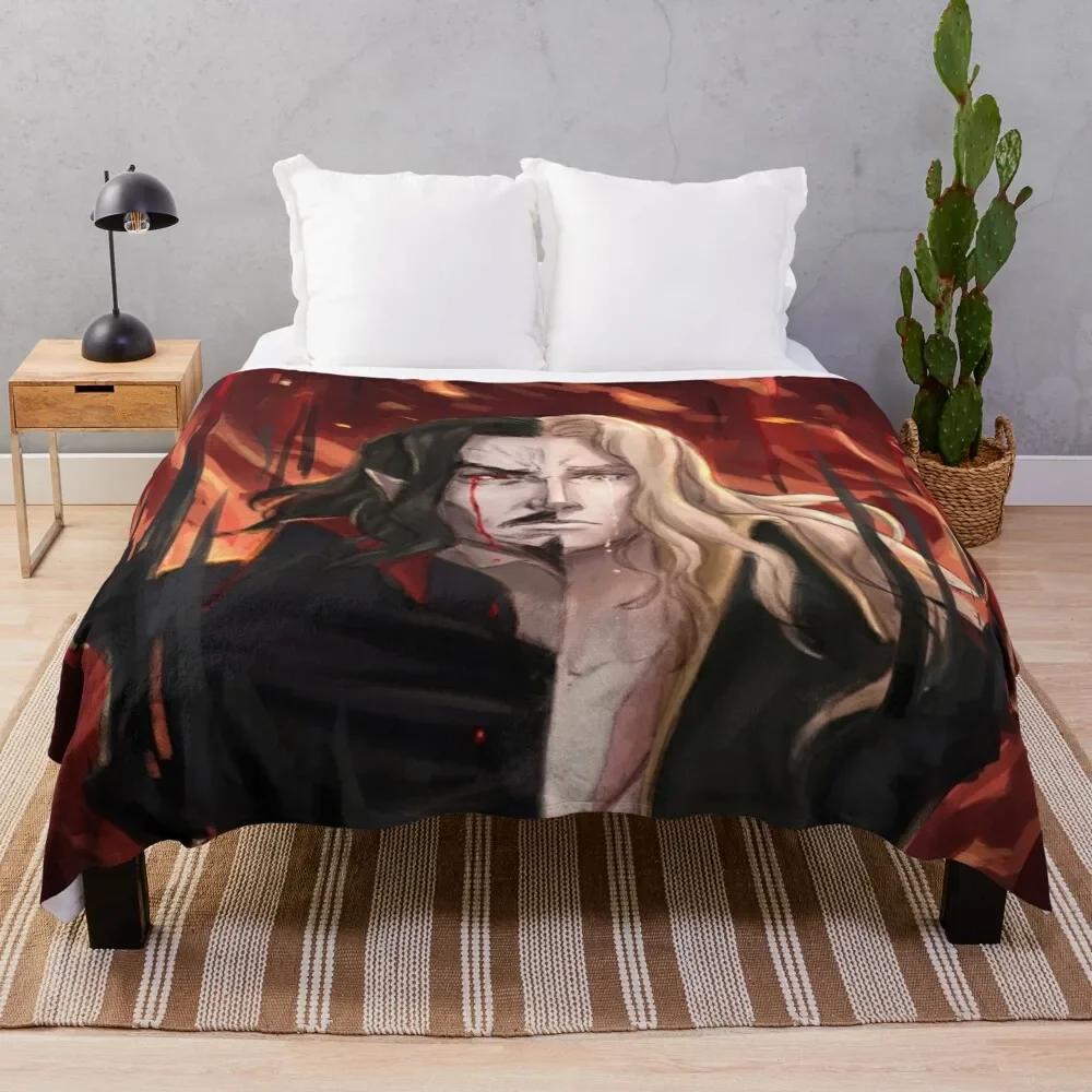 Castlevania Throw Blanket Furrys Beautifuls funny gift Extra Large Throw Blankets