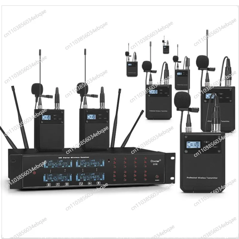 

For Fanny Pack Ear Hanging Microphone Collar Clip Wireless Microphone Performance Speech Handheld Headset