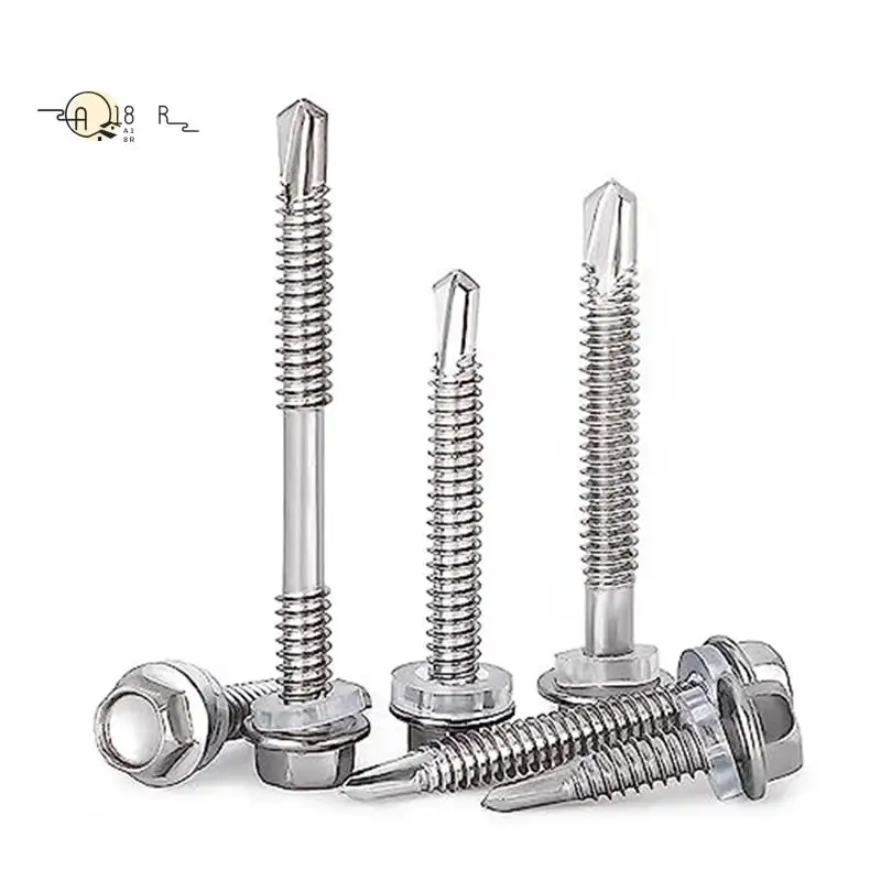 

A18R -Self Drilling Screws For Metal,Stainless Steel Sheet Screws,For Building And Repair