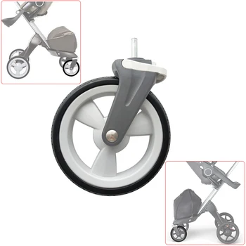 Buggy Ruota Pneumatico Per Stokke Xplory V2 V3 V4 V5 V6 X Dsland Ruota Anteriore PU Tubeless Copertura Del Pneumatico FAI DA TE Bambino Sostituire Accessori