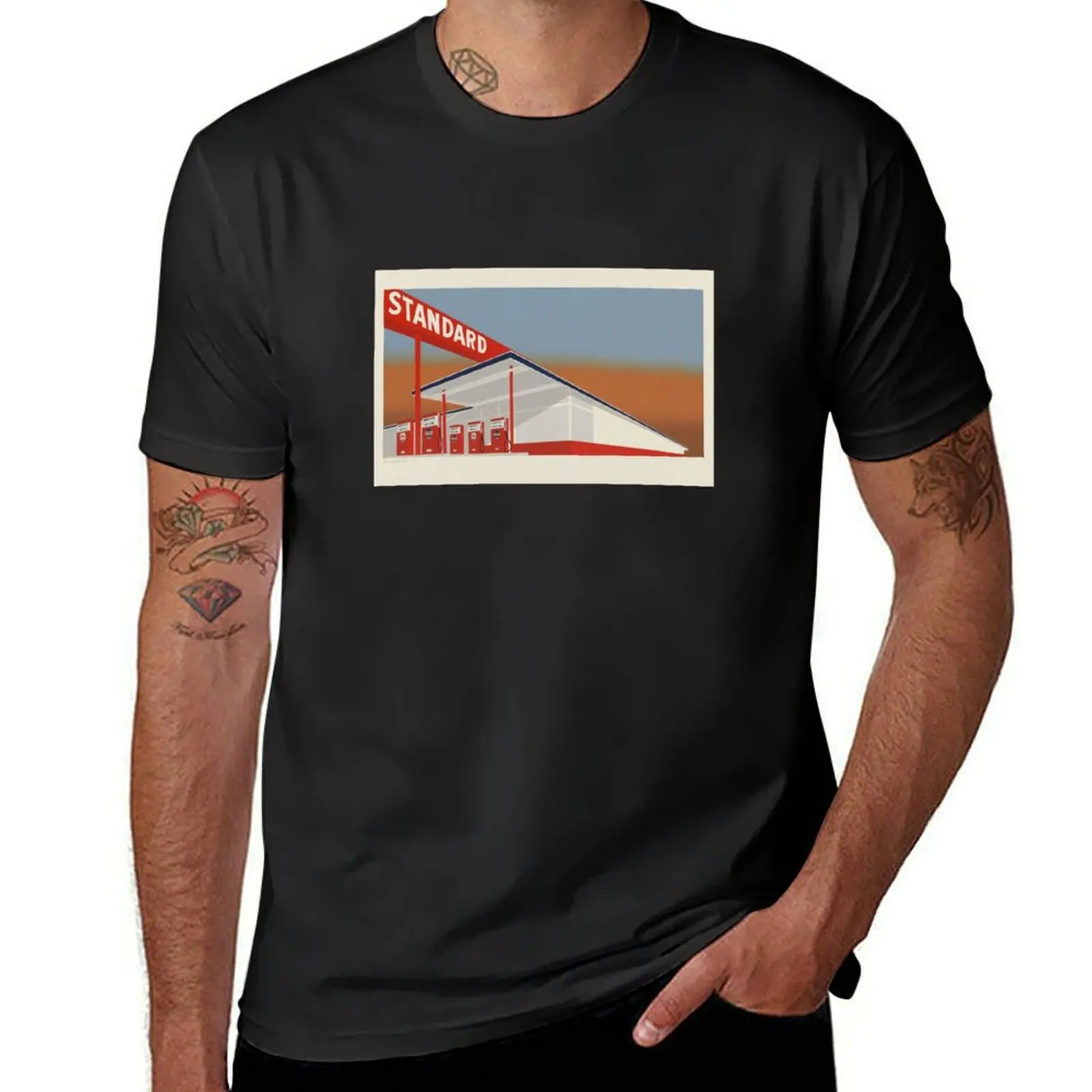 

Standard Station | Ed Ruscha T-Shirt boys whites tees shirts graphic tees for a boy mens clothes